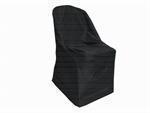 Chair Cover - Black Polyester Chair Cover - Black Polyester