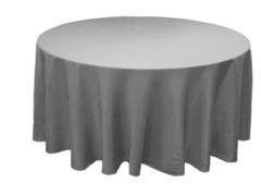 Table Linen - Round Silver 120 inches Table Linen - Round Silver 120 inches